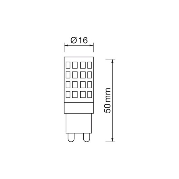 G9 4W led 3000K G9 4W led 3000K