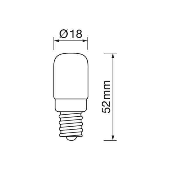 Pebetero E14 3W led 3000K Pebetero E14 3W led 3000K