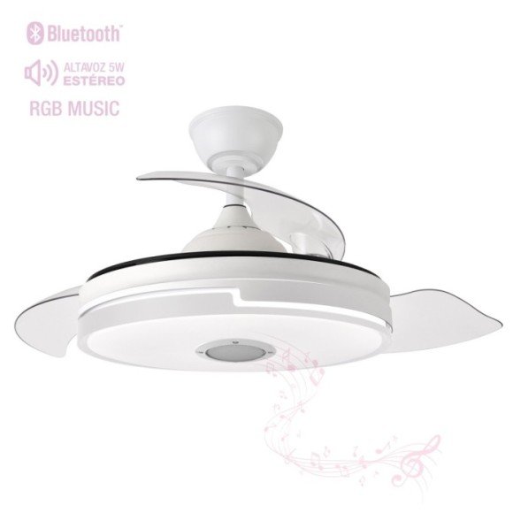 Ventilador Minidestroy musical CCT