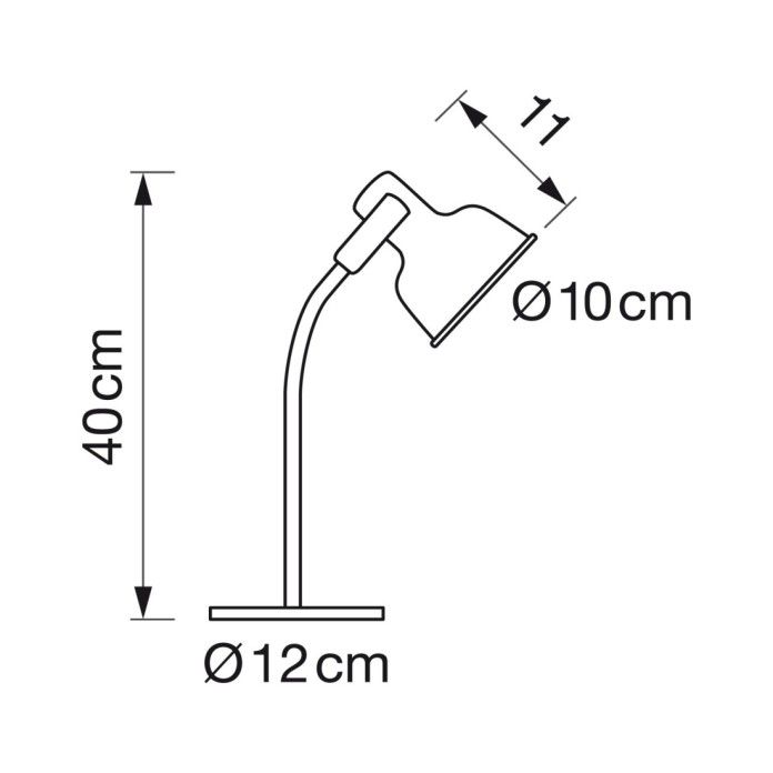 Sobremesa 1xE14