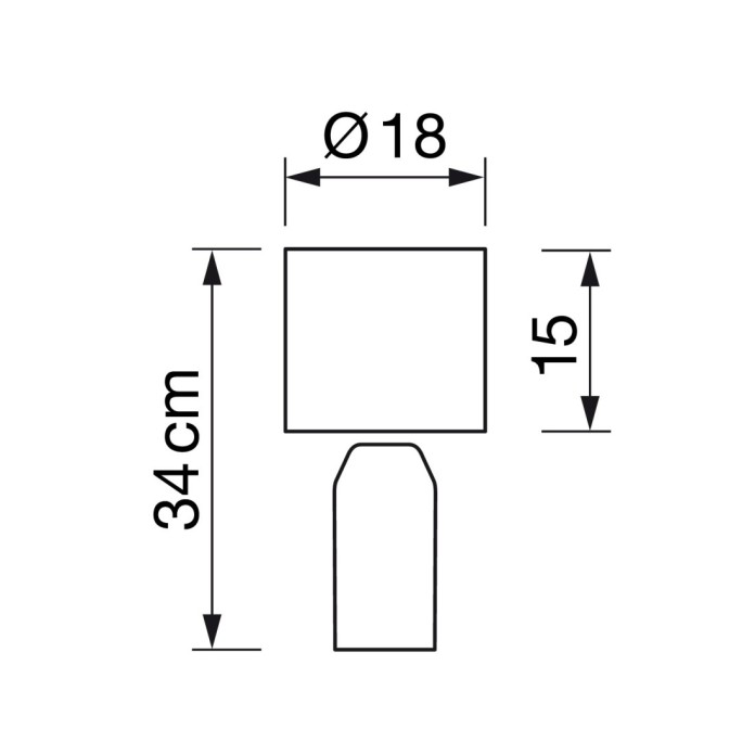 Sobremesa 1xE14