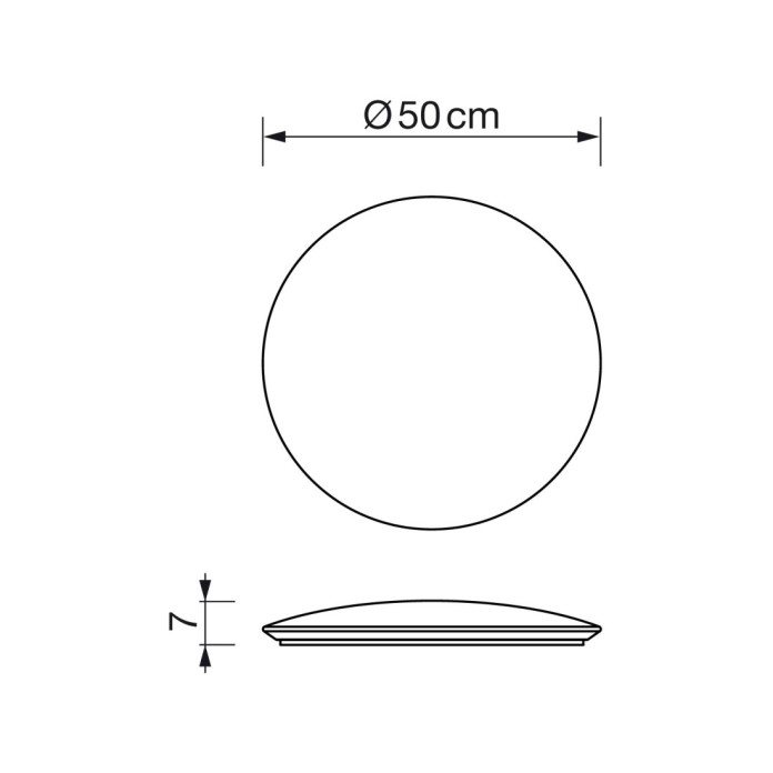 Plafón Talco Basic