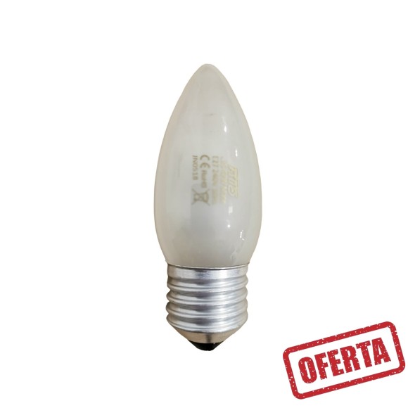 Vela ahorro 42W mate