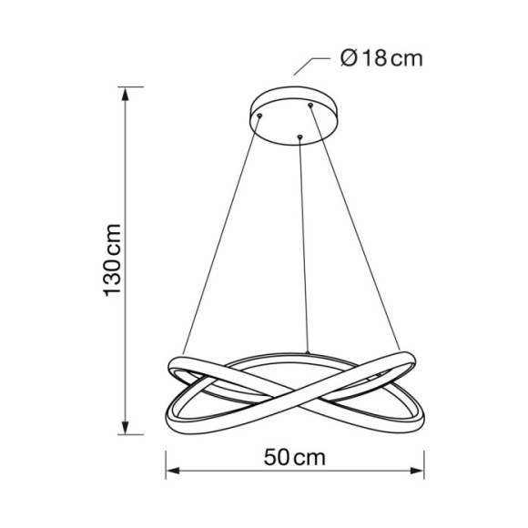 Lámpara colgante 72W Lámpara colgante 72W
