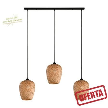 Lámpara colgante3xE27
