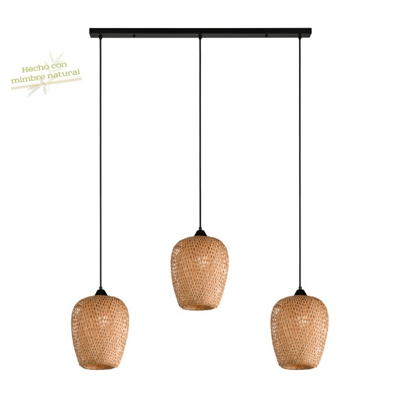Lámpara colgante3xE27