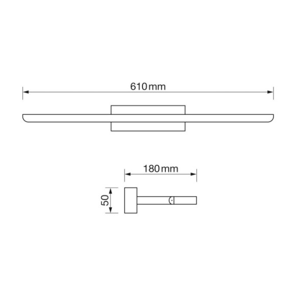 Aplique de baño 24W 4500K Aplique de baño 24W 4500K