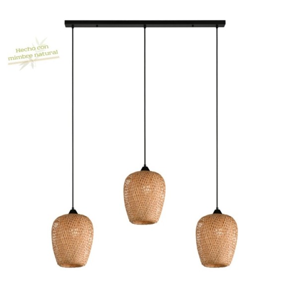 Lámpara colgante3xE27