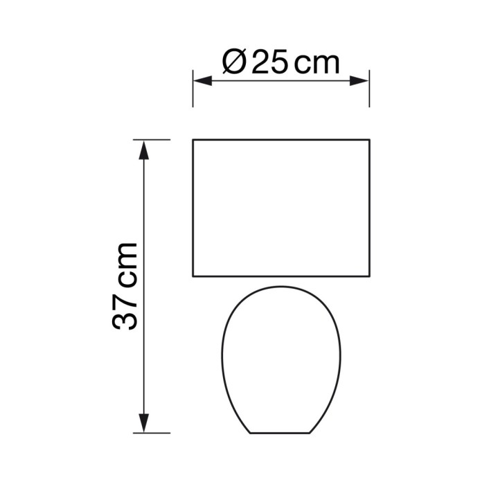 Sobremesa 1xE27