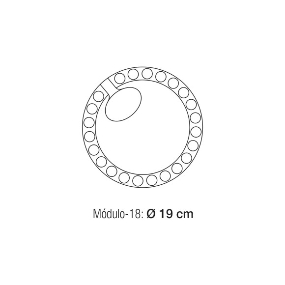 Modulo Led 18W 4000K