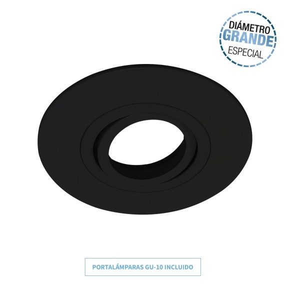 Empotrable redondo basculante