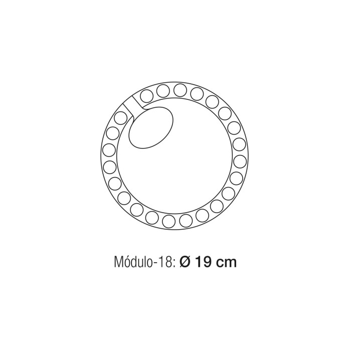 Modulo Led 18W 6000K