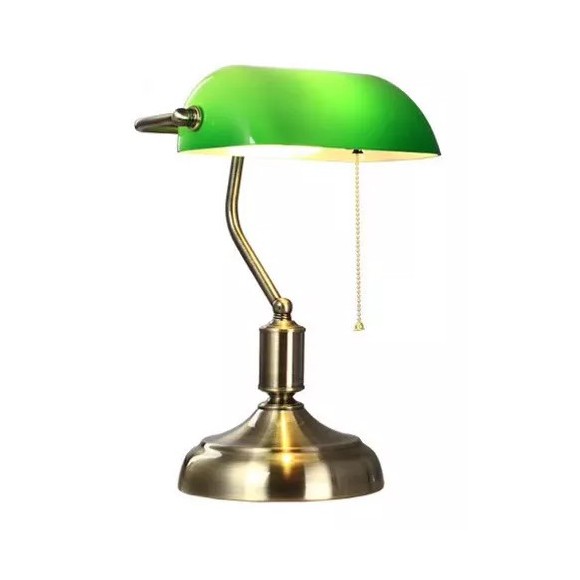 FLEXO E27 BANK 1 LUZ CRISTAL VERDE