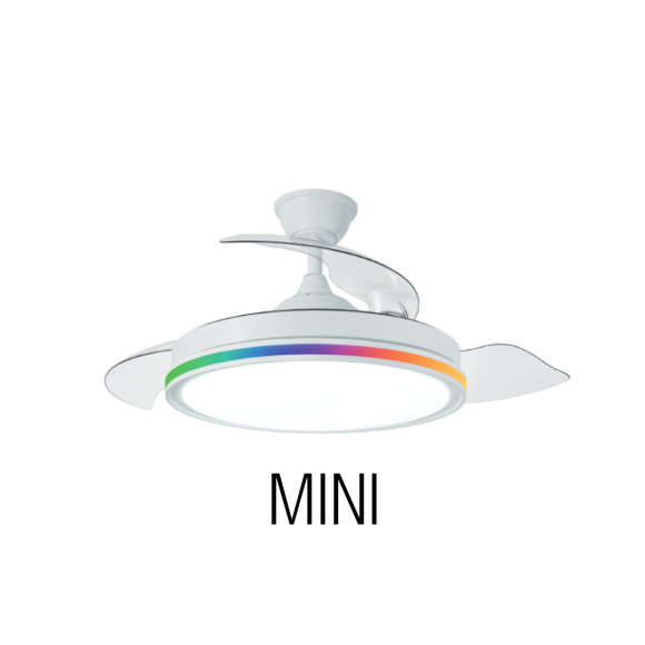 Ventilador Mini Play DIMABLE CCT Y RGB Ventilador Mini Play DIMABLE CCT Y RGB