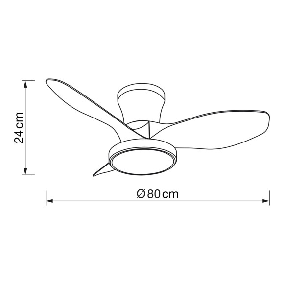 Ventilador Bird DIMABLE Y CCT Ventilador Bird DIMABLE Y CCT