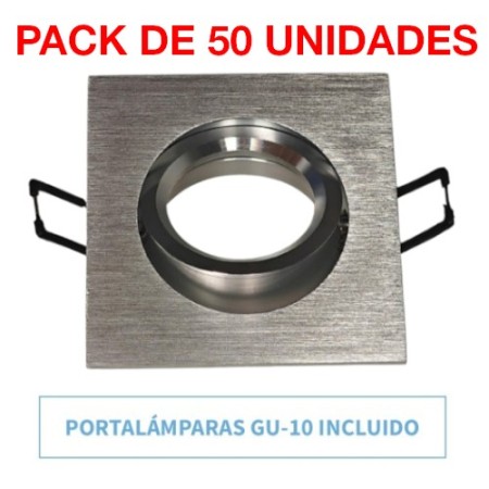 EMPOTRABLE CUADRADO BASCULANTE ALUMINIO
