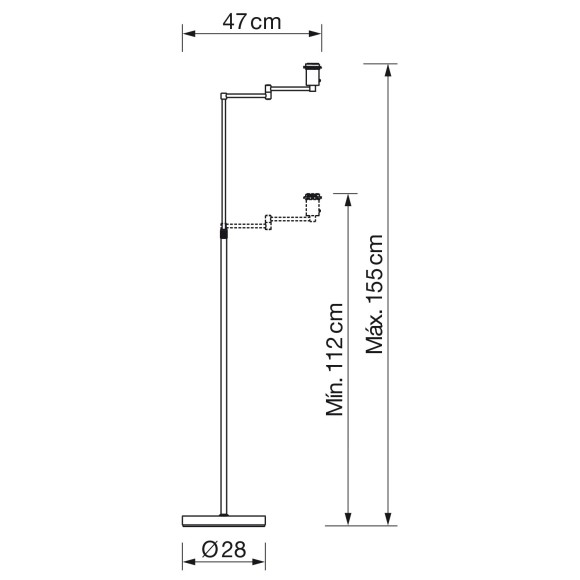 PS-YANG 1XE27 ARTICULADO PS-YANG 1XE27 ARTICULADO