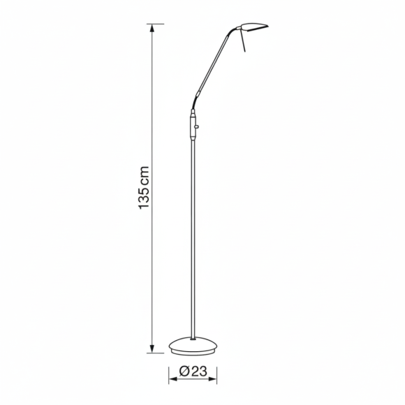 Pie lector Tyrion 4000K DIMABLE