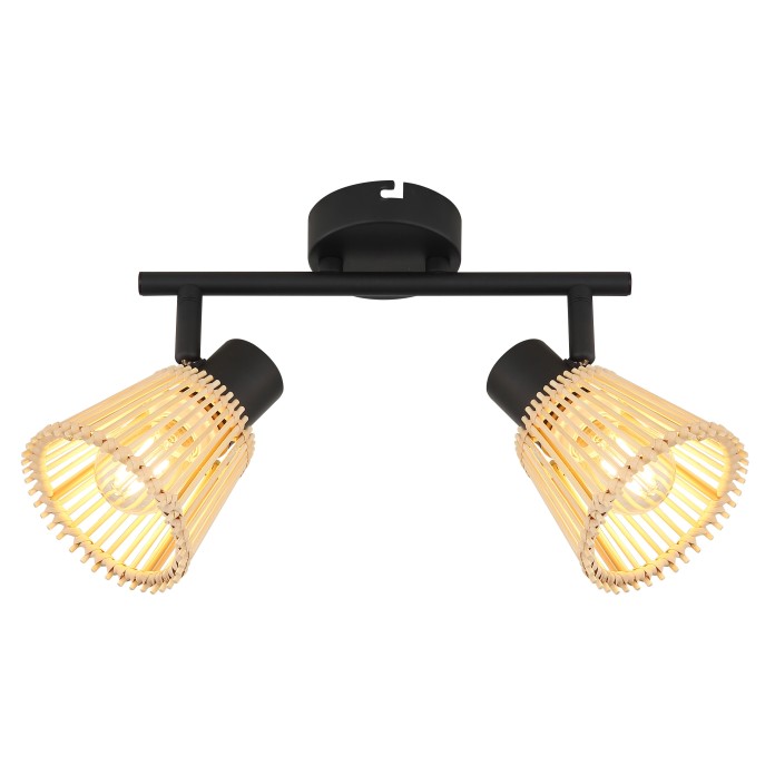 REGLETA 2XE14 MIMBRE