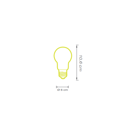 Standard E27 12W 6000K