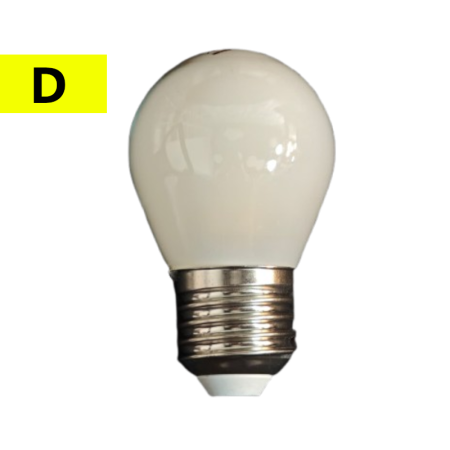 Esférica E27 6W 6000K