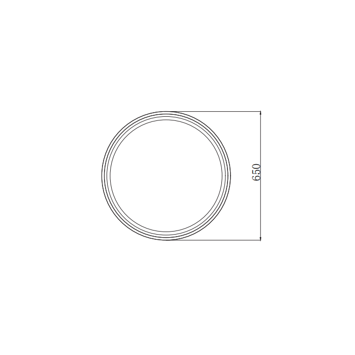 PLAFON LED 145W CCT 7200LM GREIGE