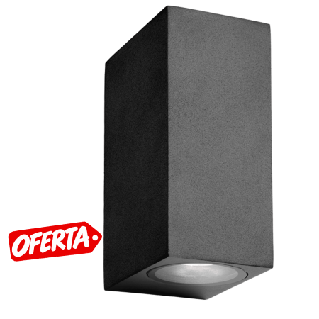 Aplique exterior 2xGU10 máx. 8W